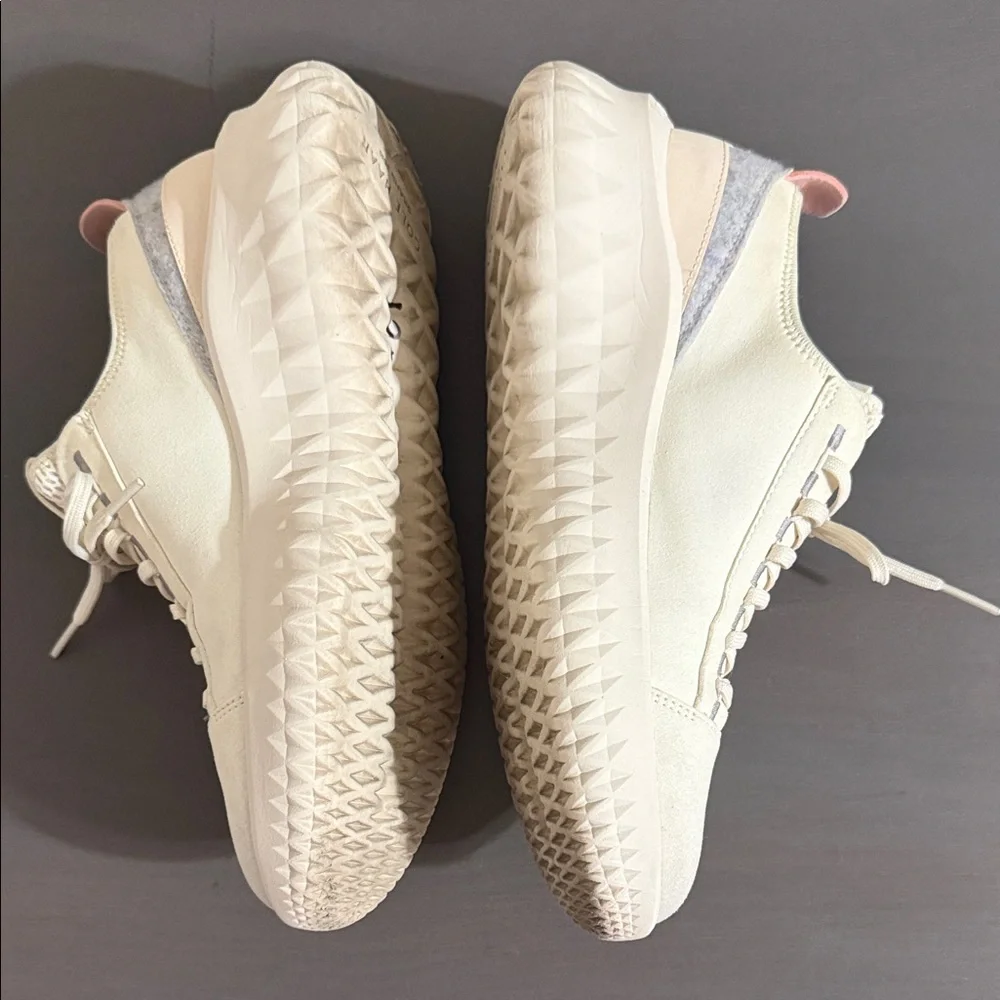 Cole Haan Women's Cream and Pink Sneakers - Picture 3 of 7